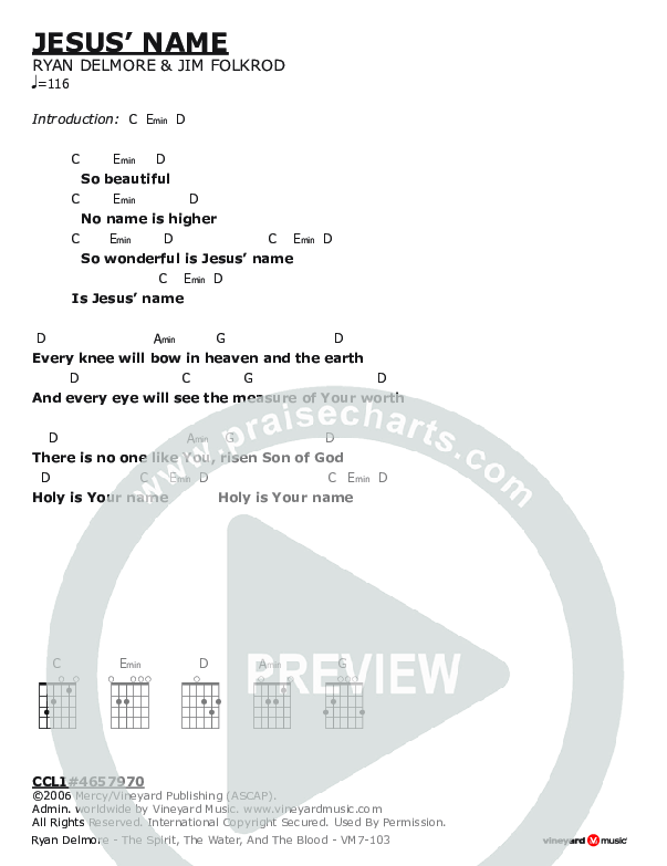 Jesus Super Hero Chords PDF (Vineyard UK) - PraiseCharts
