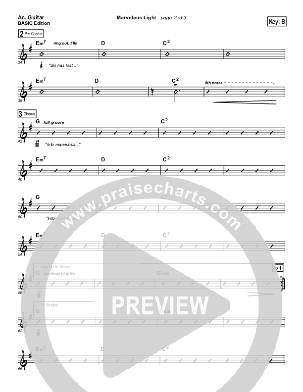 Marvelous Light Acoustic Guitar (Charlie Hall)