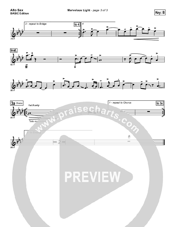 Marvelous Light Alto Sax (Charlie Hall)