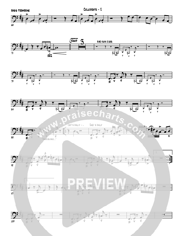 Celebrate Bass Trombone (Jermaine Rodriguez)