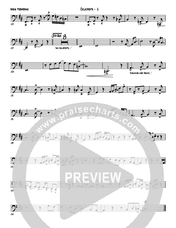 Celebrate Bass Trombone (Jermaine Rodriguez)