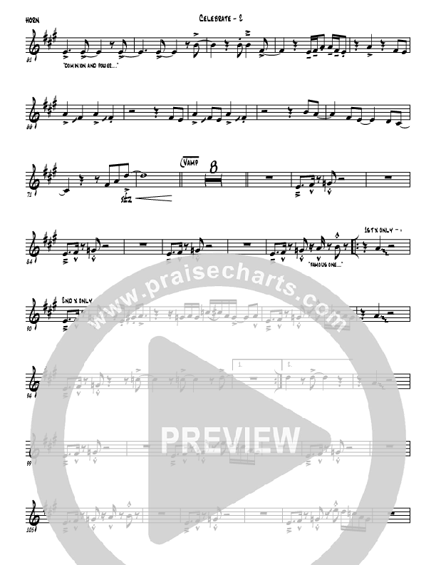 Celebrate French Horn (Jermaine Rodriguez)