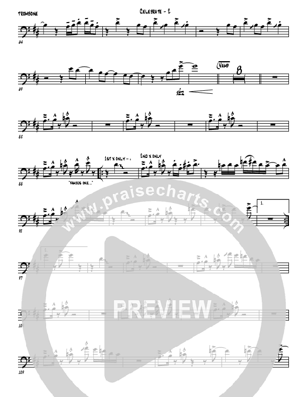 Celebrate Trombone (Jermaine Rodriguez)