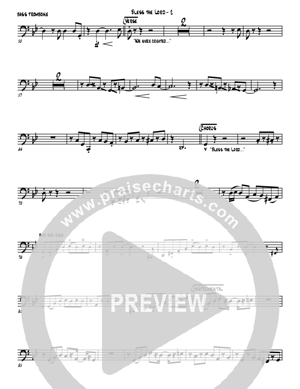 Bless The Lord Bass Trombone (Jermaine Rodriguez)