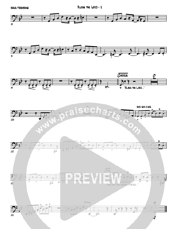 Bless The Lord Bass Trombone (Jermaine Rodriguez)