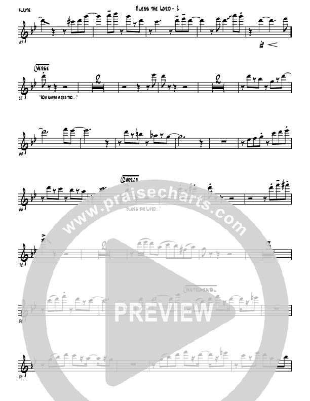 Bless The Lord Flute (Jermaine Rodriguez)