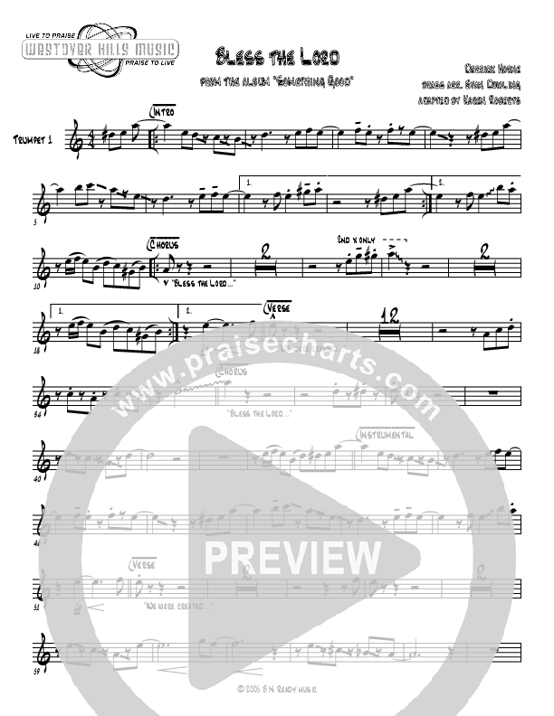 Bless The Lord Trumpet 1 (Jermaine Rodriguez)