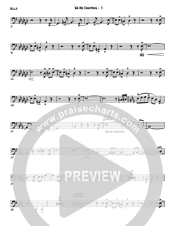 We Are Champions Cello (Jermaine Rodriguez)