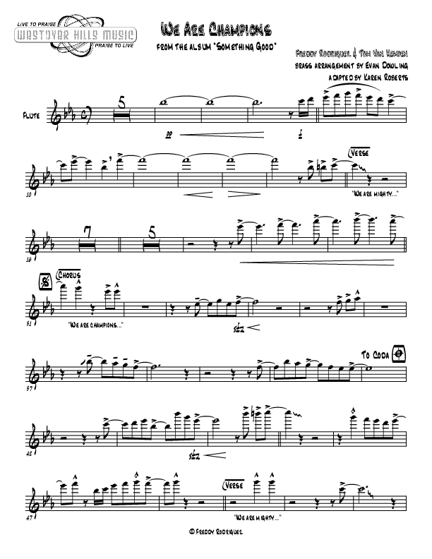 We Are Champions Flute (Jermaine Rodriguez)