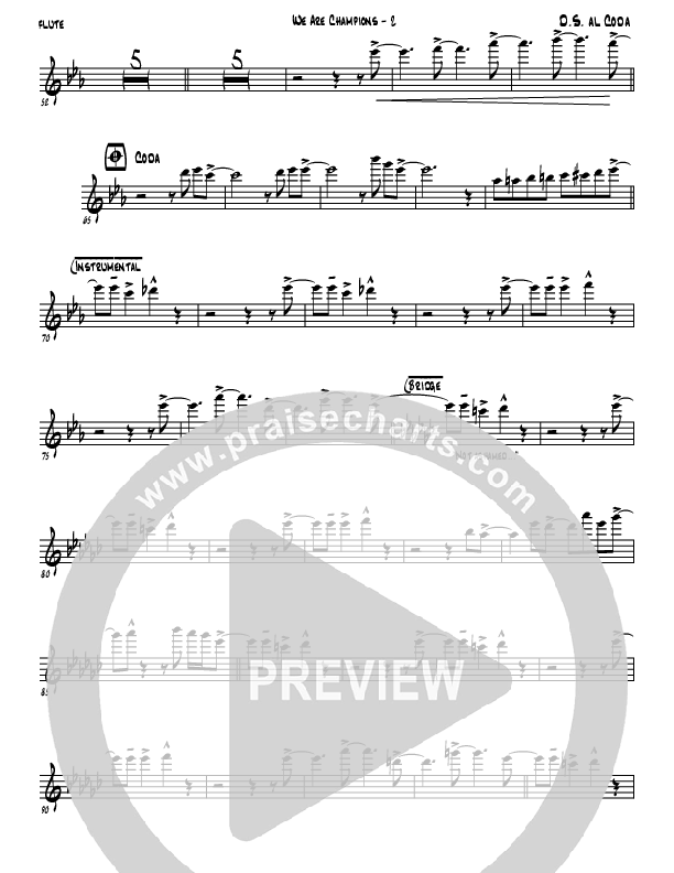 We Are Champions Flute (Jermaine Rodriguez)