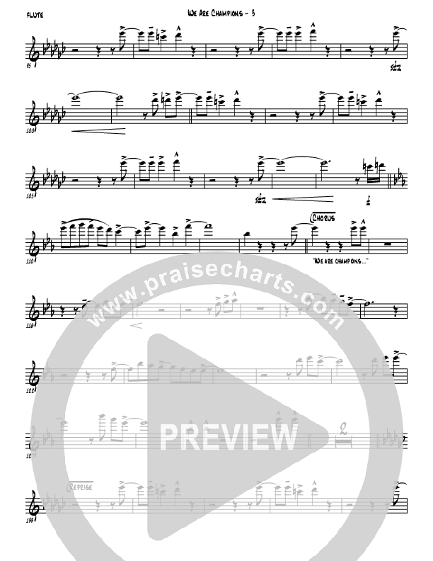 We Are Champions Flute (Jermaine Rodriguez)