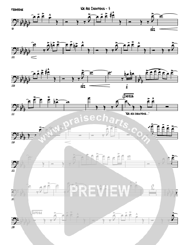 We Are Champions Trombone (Jermaine Rodriguez)