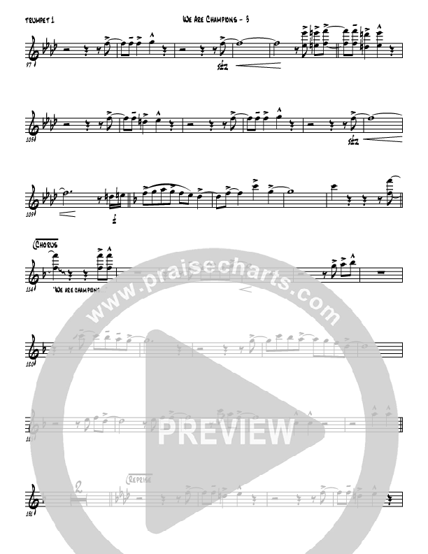 We Are Champions Trumpet 1 (Jermaine Rodriguez)