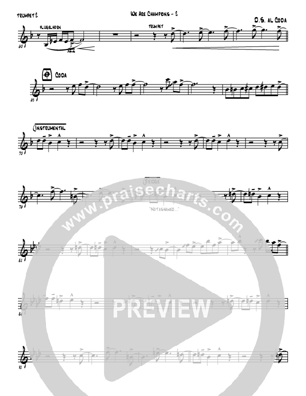 We Are Champions Trumpet 2 (Jermaine Rodriguez)