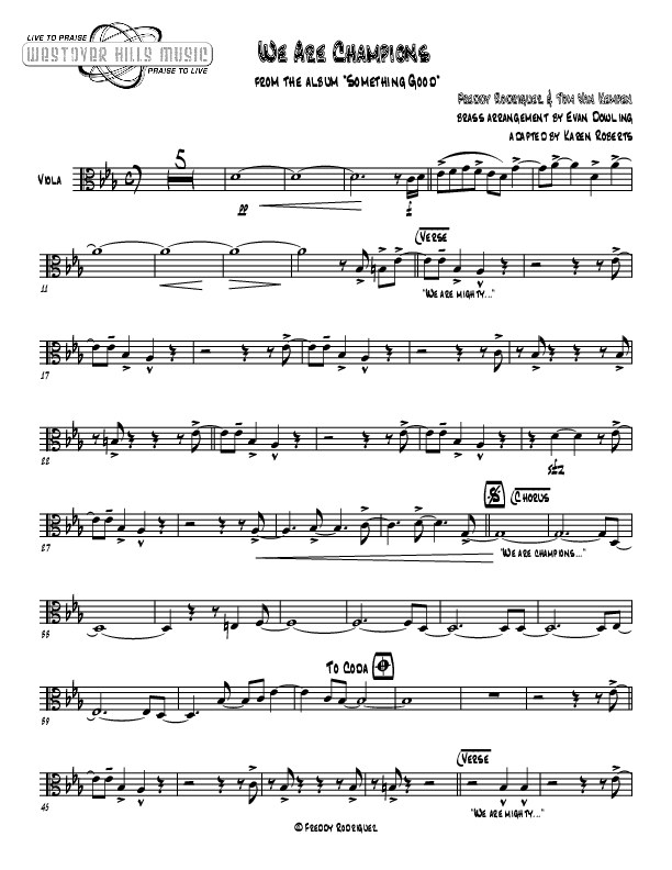 We Are Champions Viola (Jermaine Rodriguez)