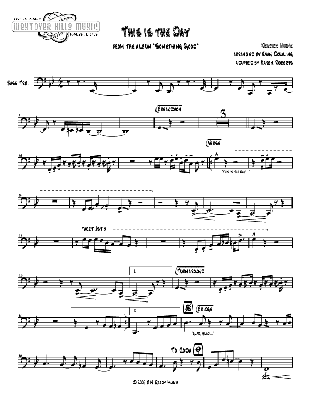 This Is The Day Bass Trombone (Jermaine Rodriguez)