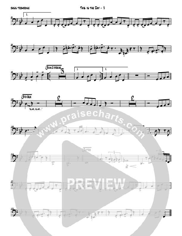 This Is The Day Bass Trombone (Jermaine Rodriguez)