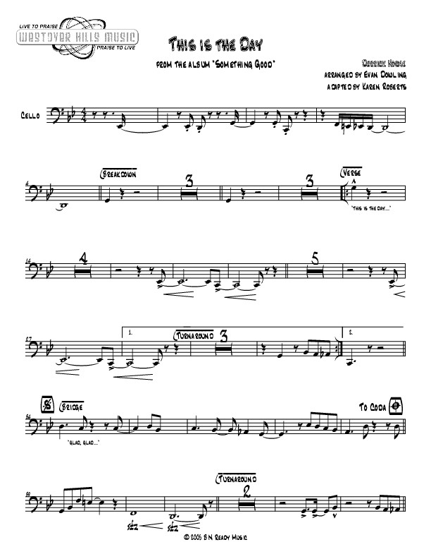 This Is The Day Cello (Jermaine Rodriguez)