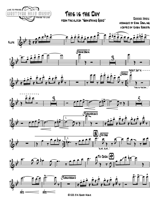 This Is The Day Flute (Jermaine Rodriguez)