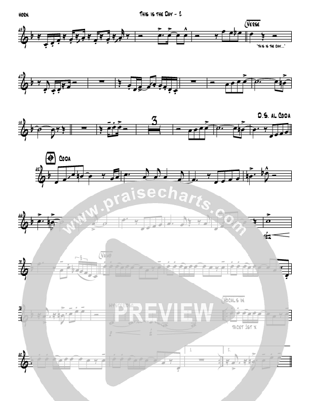 This Is The Day French Horn (Jermaine Rodriguez)