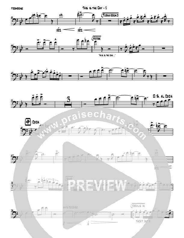 This Is The Day Trombone (Jermaine Rodriguez)