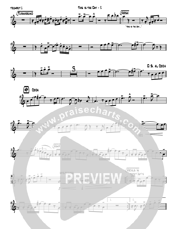 This Is The Day Trumpet 1 (Jermaine Rodriguez)