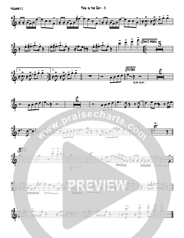 This Is The Day Trumpet 1 (Jermaine Rodriguez)