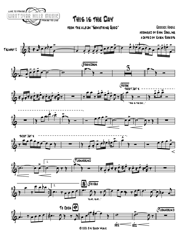 This Is The Day Trumpet 2 (Jermaine Rodriguez)