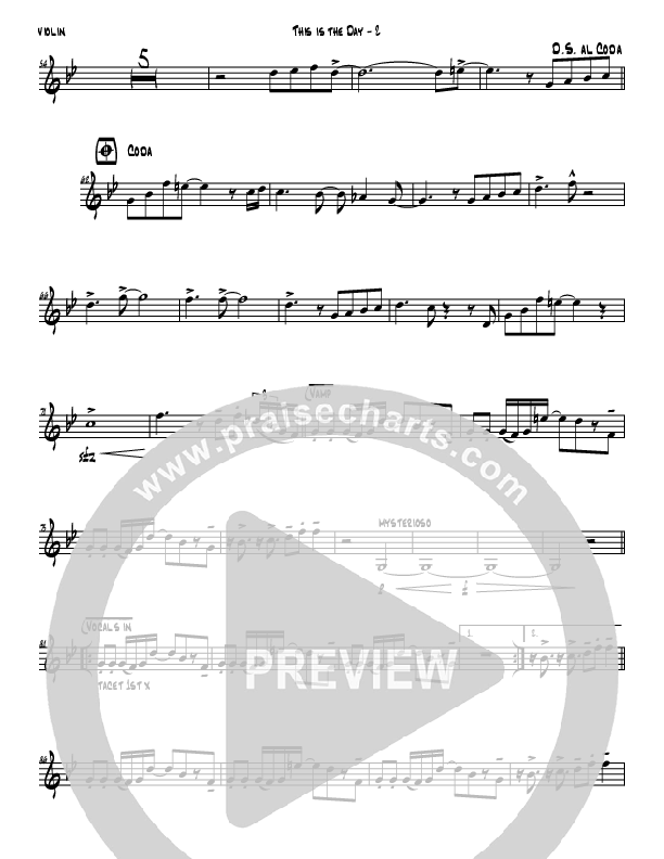 This Is The Day Violins (Jermaine Rodriguez)