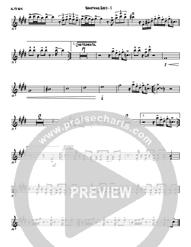 Something Good Alto Sax (Jermaine Rodriguez)