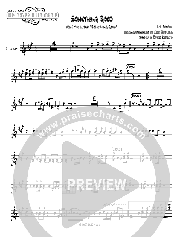 Something Good Clarinet (Jermaine Rodriguez)