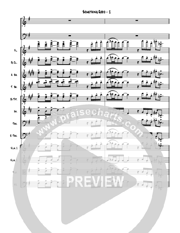Something Good Conductor's Score (Jermaine Rodriguez)