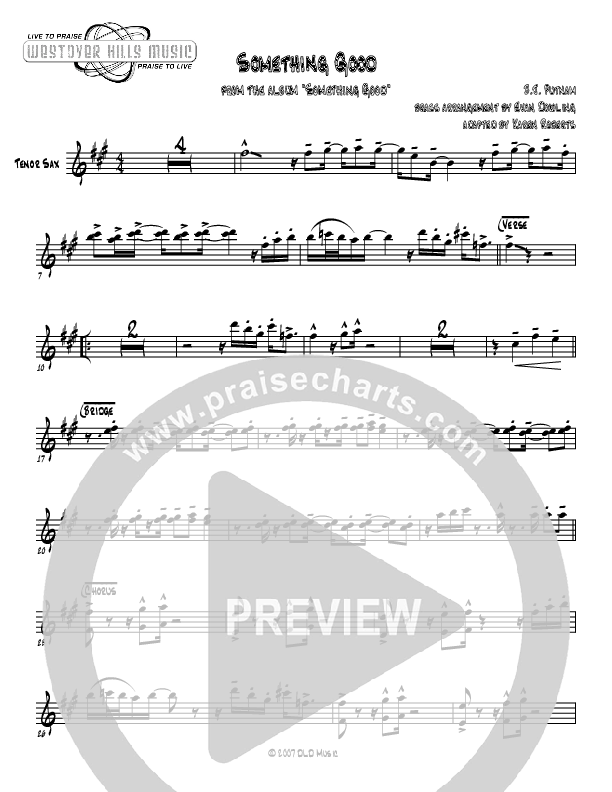 Something Good Tenor Sax 2 (Jermaine Rodriguez)