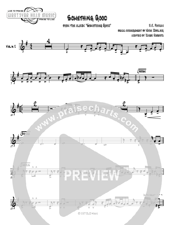 Something Good Violin 2 (Jermaine Rodriguez)