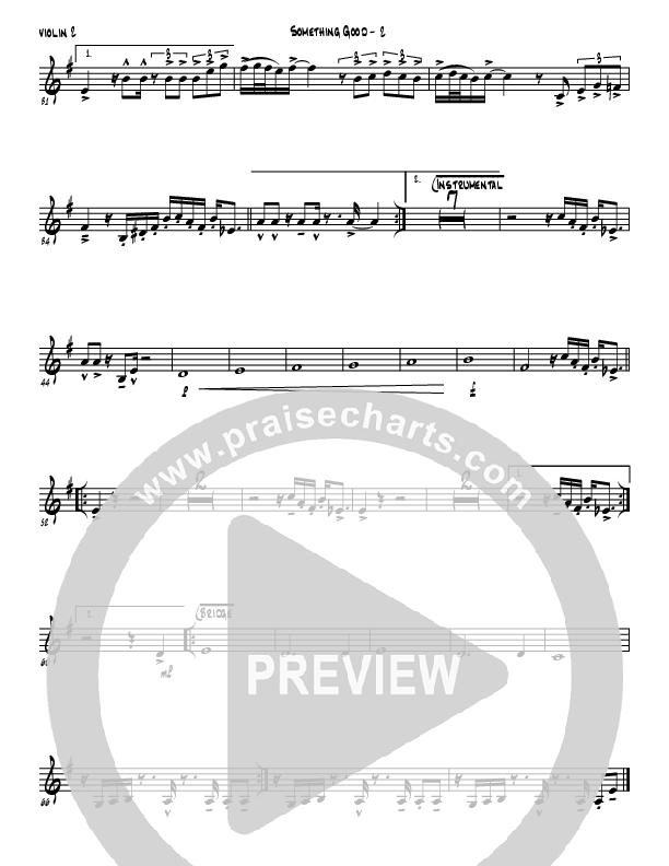 Something Good Violin 2 (Jermaine Rodriguez)