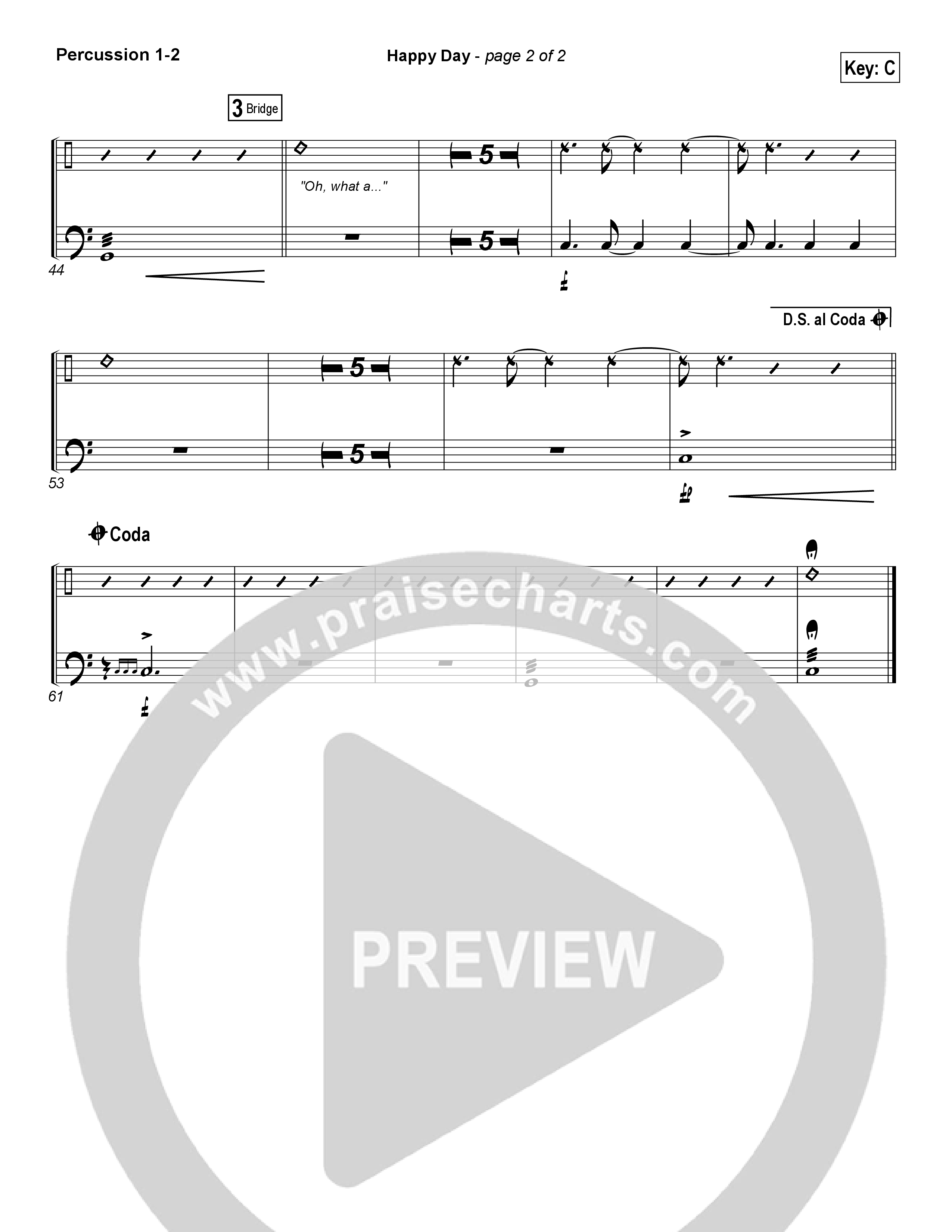 Happy Day Percussion (Tim Hughes)