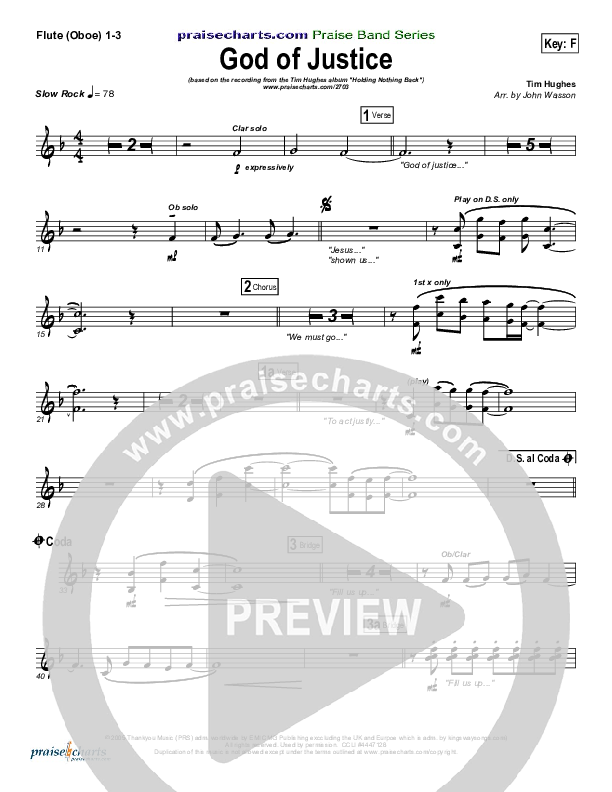 God Of Justice Wind Pack (Tim Hughes)