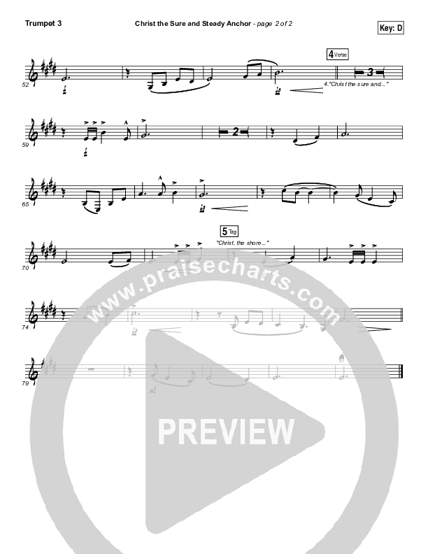 Christ The Sure And Steady Anchor Trumpet 3 (Matt Boswell)