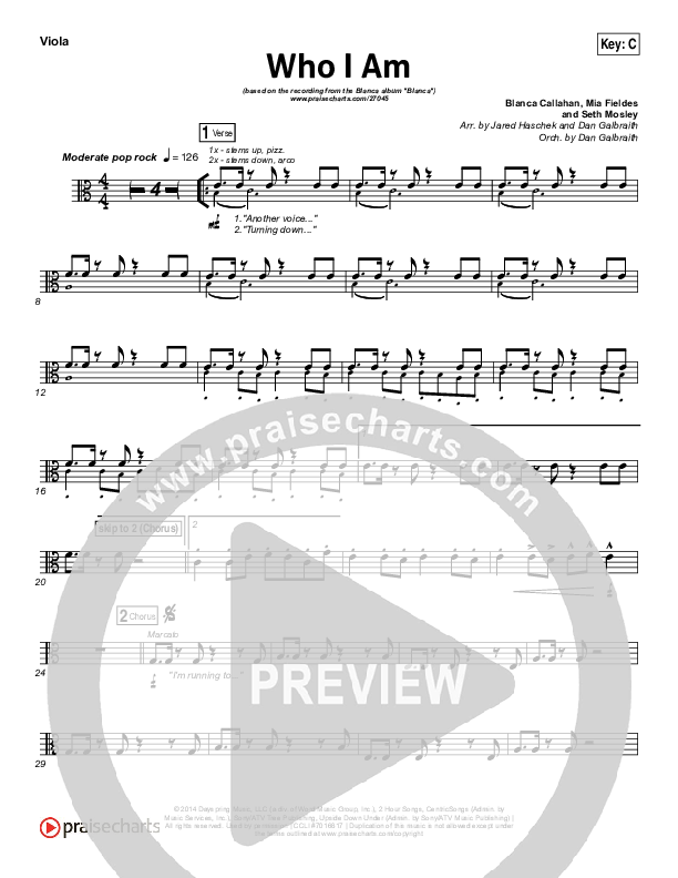 Who I Am Viola (Blanca)