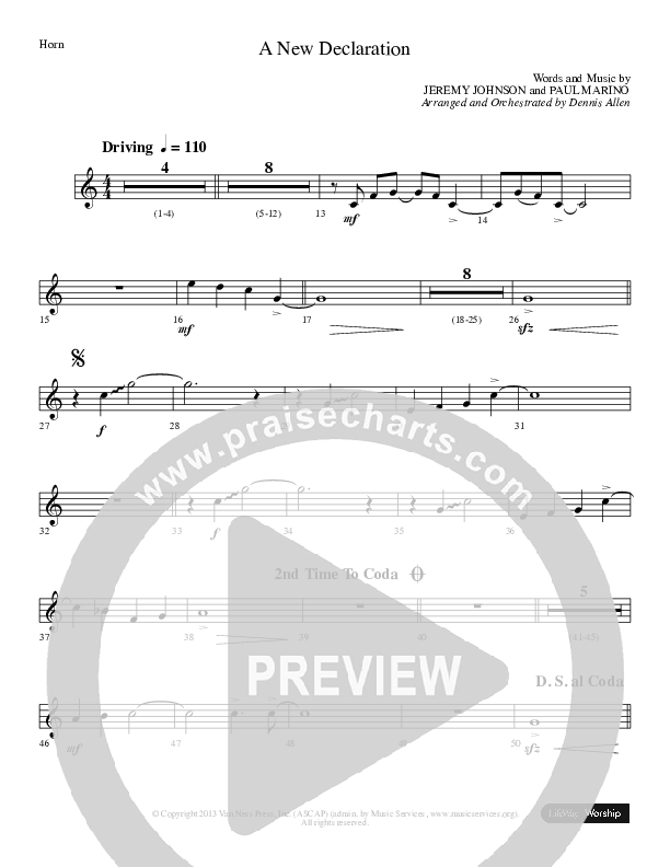 A New Declaration French Horn (Dennis And Nan Allen)