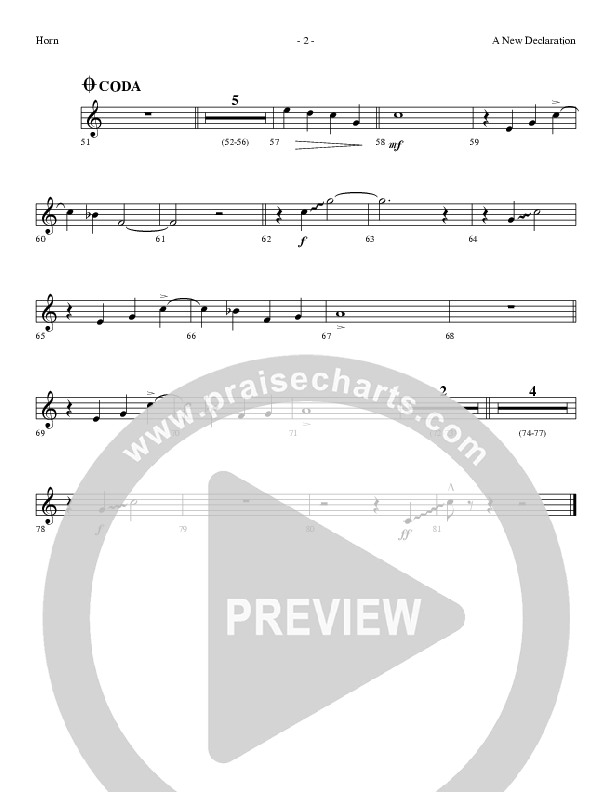 A New Declaration French Horn (Dennis And Nan Allen)