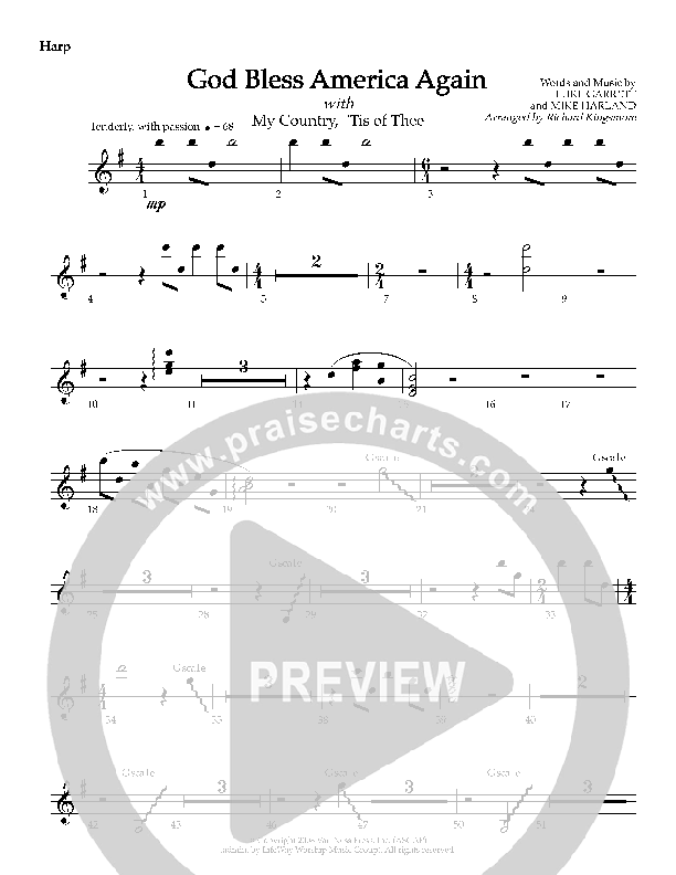God Bless America Again Harp (Mike Harland)