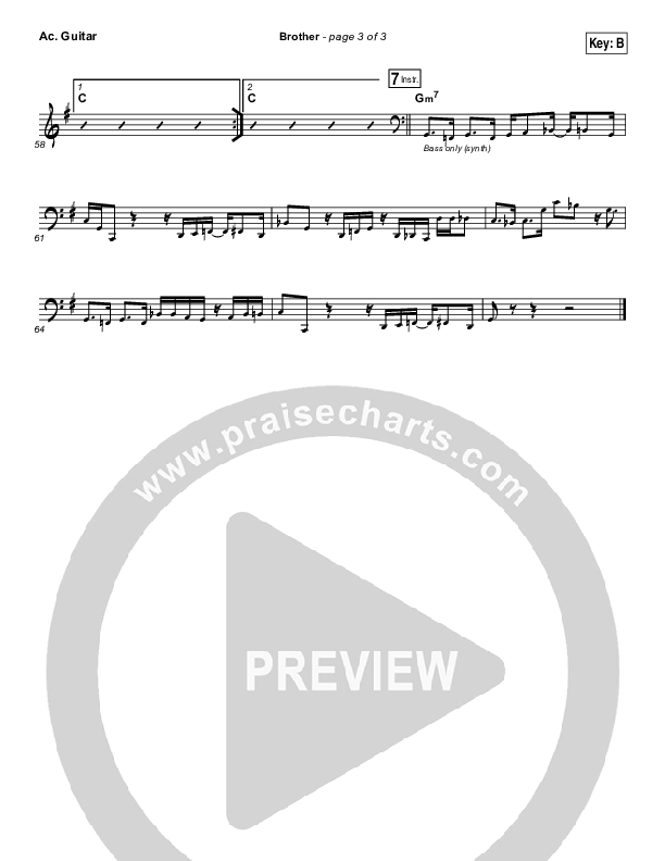 Brother Acoustic Guitar (Needtobreathe)