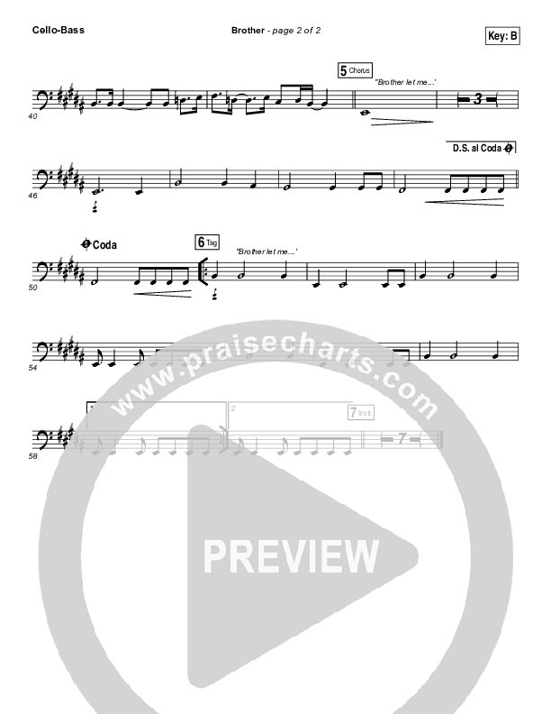 Brother Cello/Bass (Needtobreathe)