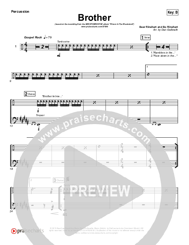 Brother Percussion (Needtobreathe)