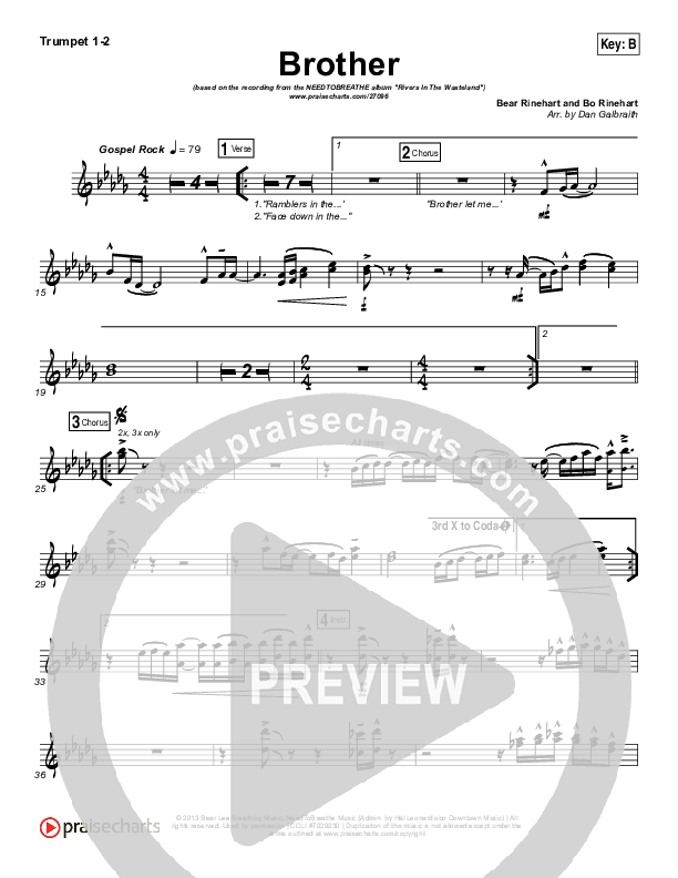 Brother Brass Pack (Needtobreathe)