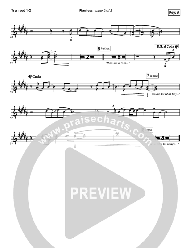 Flawless Trumpet 1,2 (MercyMe)