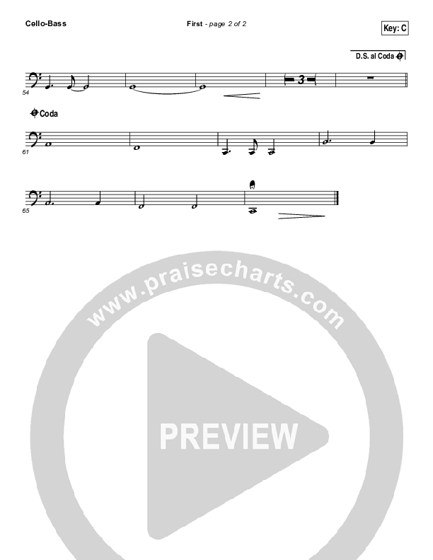 First Cello/Bass (Lauren Daigle)