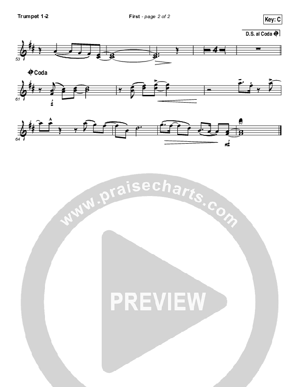 First Trumpet 1,2 (Lauren Daigle)