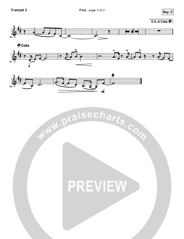 First Trumpet 3 (Lauren Daigle)